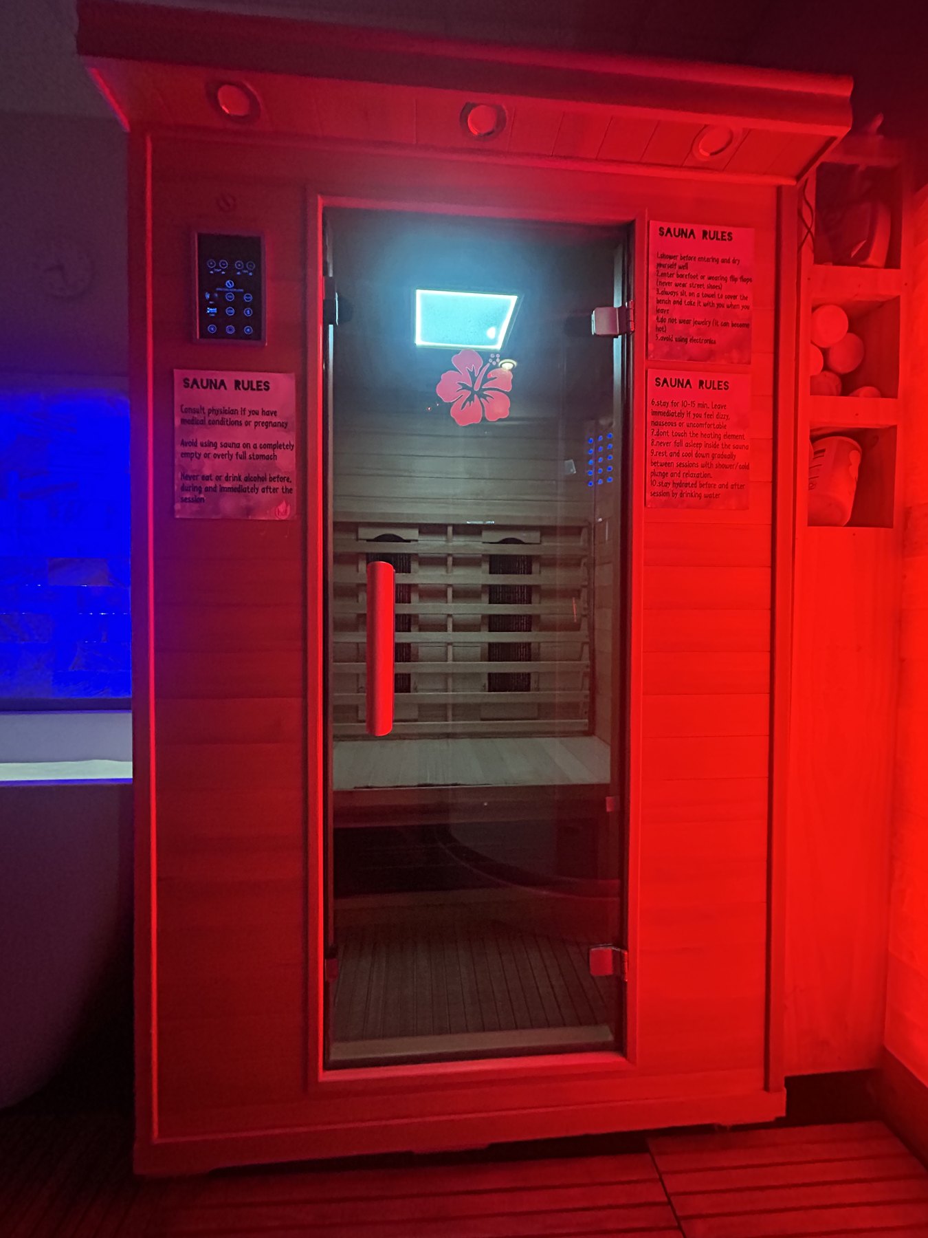 Private sauna at Sauna Stretch Refresh
